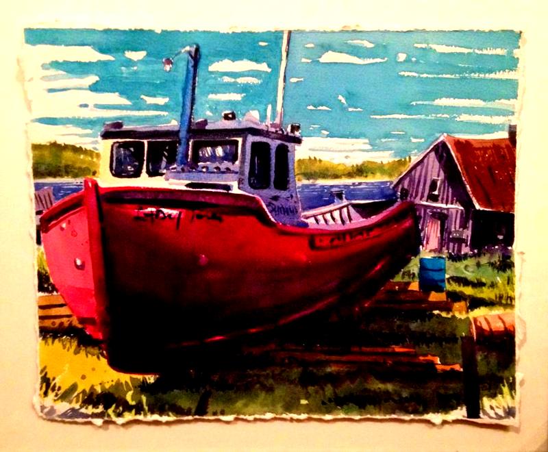 C2501B: Watercolour 123