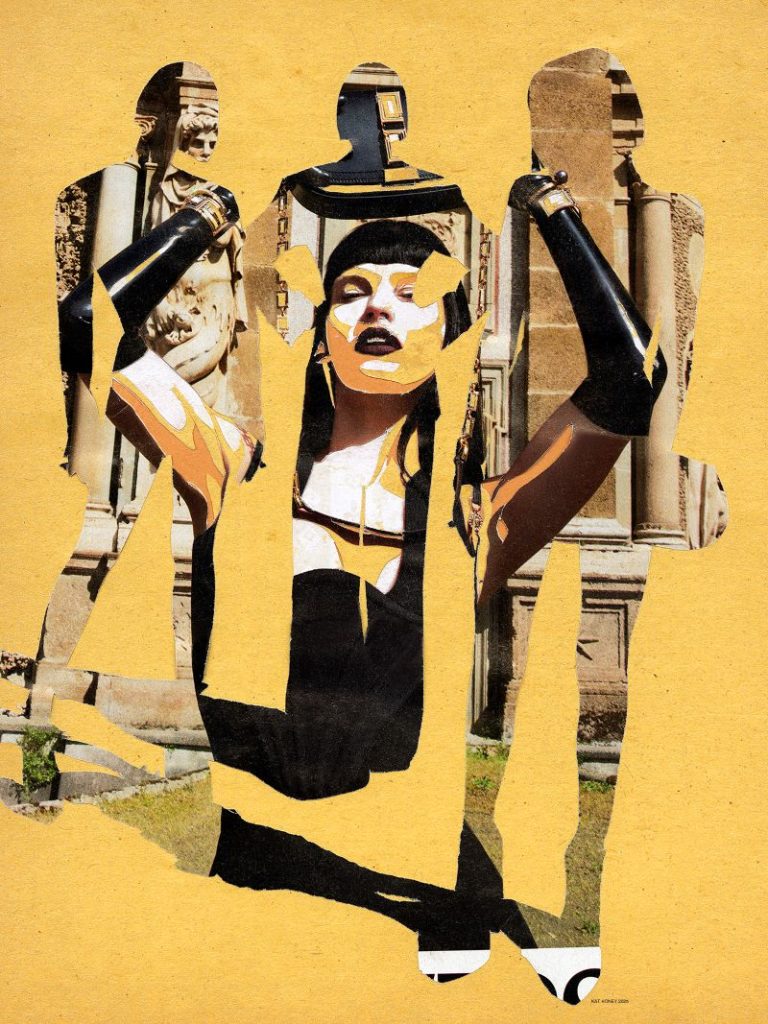 W2605A: Collage & Decollage with Faces & Figures with Kat Honey